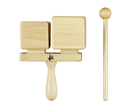 Double Tone Square Wood Block IQ W060 00 IQ Plus